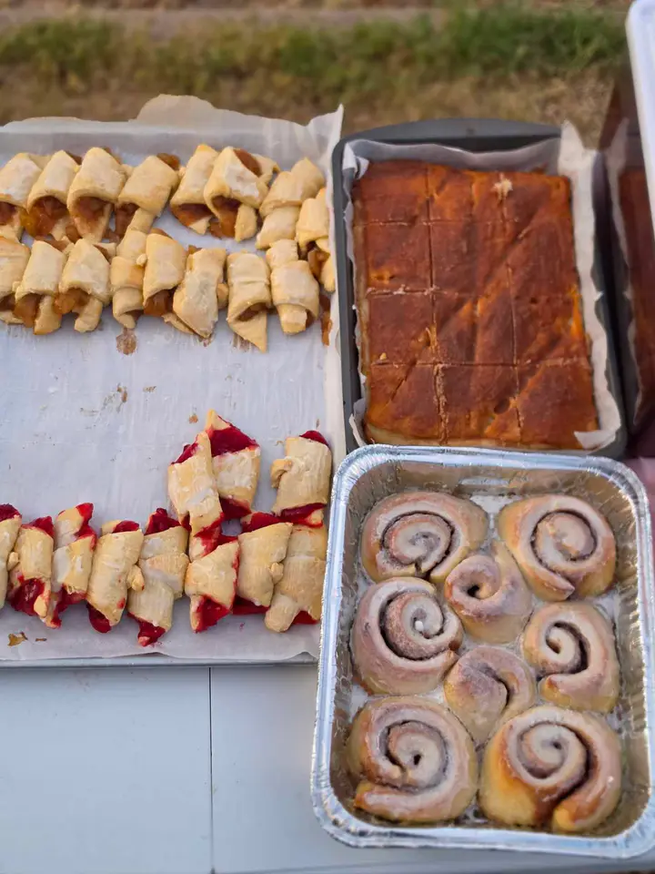 Breakfast pastries from the redesigned Jenn's Cottage Bakery brand